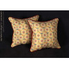 Custom Decorative Pillows - Lee Jofa Zanzibar Lampas Fabric