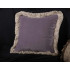 Hand-woven G.P. J. Baker Crewel and Clarence Velvet Single Pillow