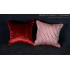 Baker Milton Weave Velvet in Cranberry - Luxury Decorative Pillows