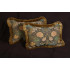Clarence House Brocade with Lee Jofa Velvet - Decorative Pillows