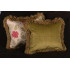 Kravet Chenille Brocade and Robert Allen Velvet Decorative Pillows