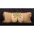 Donghia Embroidered Silk - Brunschwig Fils Velvet Single Throw Pillow