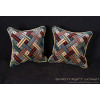 Lee Jofa Mohair Patchwork Velvet  | Decorative Accent Pillows