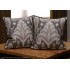Kravet Design Bansuri Ikat in Slate- Lee Jofa Velvet Decorative Pillows