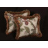 Kravet Design Jacobean - Pierre Frey Italian Velvet Designer Pillows