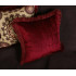 Kravet Tuscan Medallion - Old World Weavers Red Velvet Pillows
