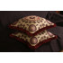 Kravet Tuscan Medallion - Old World Weavers Red Velvet Pillows