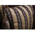 Kravet Design Stripe - Lee Jofa Linen Velvet - Decorative Pillows