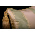 Striped Silk Lisere with Lee Jofa Velvet - Designer Pillows