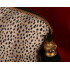 Leopard Chenille with Lee Jofa Velvet Designer Decorative Pillows
