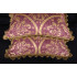 Scalamandre Fortuny Style Print - Lee Jofa Velvet 24 Inch Pillows
