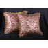 Scalamandre Fortuny Style Print - Lee Jofa Velvet Accent Pillows